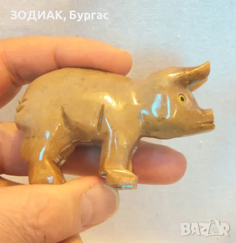 Мраморна Фигурка ПРАСЕ, снимка 3 - Статуетки - 27657686