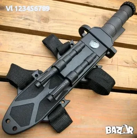 Тактически фиксиран нож за оцеляване 178х317 мм, снимка 2 - Ножове - 52777209