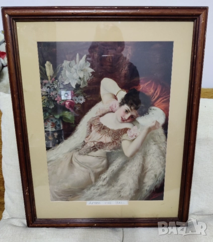 Картина After the Ball, снимка 3 - Декорация за дома - 52160102