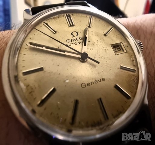Автоматичен Часовник OMEGA Geneve 1969г, снимка 7 - Мъжки - 39894520