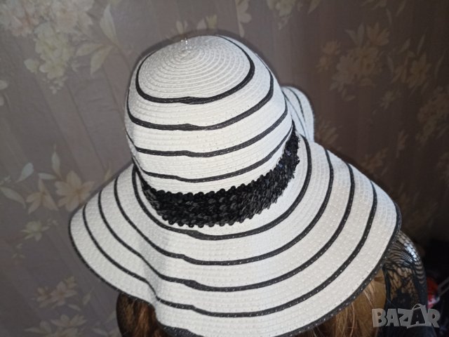 F2 Fashion -Елегантна шапка с голяма периферия , снимка 6 - Шапки - 36980120