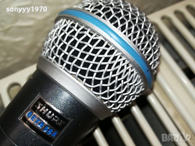 SHURE BETA58A-PROFI MIC-ВНОС SWISS 0506220937, снимка 4 - Микрофони - 36984432