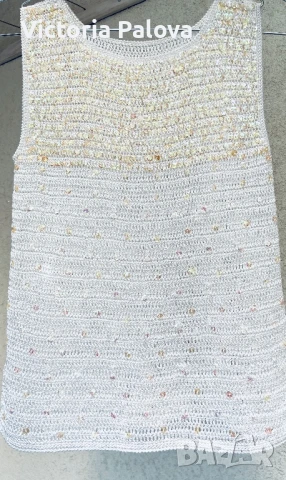 Красив потник с пайетки, снимка 10 - Корсети, бюстиета, топове - 50650389