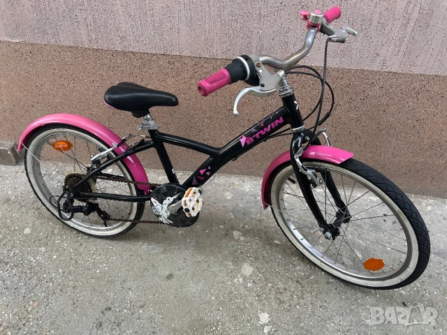 Детски велосипед 20 цола Btwin за момиче, снимка 2 - Детски велосипеди, триколки и коли - 50673023