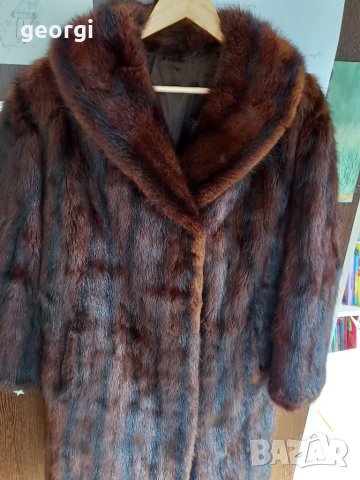 Дамски кожух от норки, снимка 4 - Палта, манта - 35250098