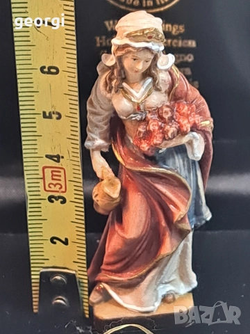 италианска мини скулптура дърворезба Pema , снимка 8 - Декорация за дома - 53010532