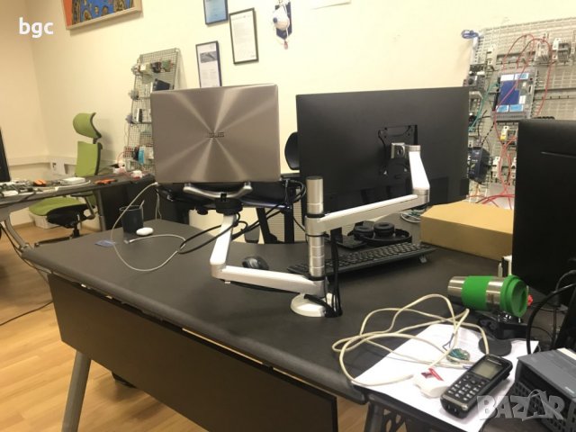 Стойка Монитор+Лаптоп Ергономична Работна Станция , снимка 6 - Други - 39950190