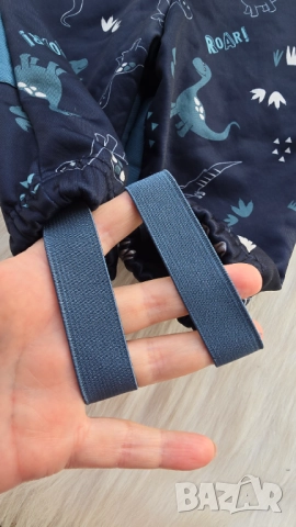 Детски софтшел гащеризон 9-12 месеца , снимка 9 - Бебешки гащеризони - 52677682