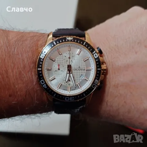 Grovana Chronograph WR100, снимка 7 - Мъжки - 50086963