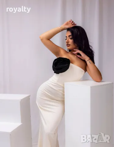 Елегантна дамска рокля , снимка 8 - Рокли - 49492576
