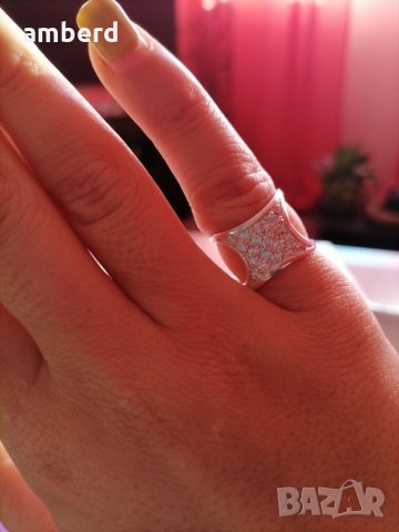 Страхотен сребърен пръстен - модел R046, снимка 5 - Пръстени - 31277396