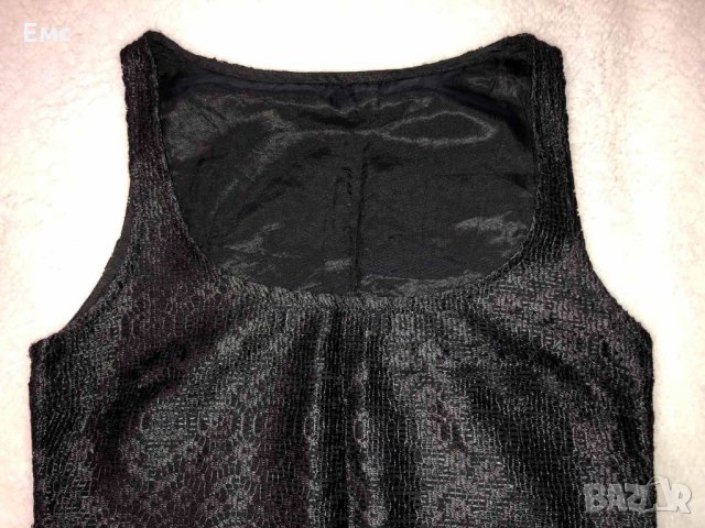 Черна дантелена елегантна рокля, снимка 3 - Рокли - 31372546