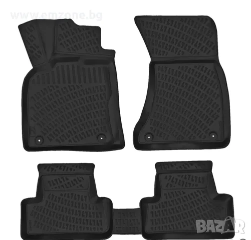 Гумени стелки тип Леген 3D Rizline АУДИ AUDI Q3 Q5 Q7