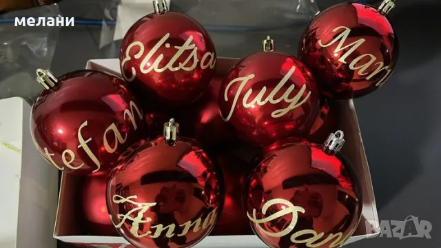 Персонализирана коледна топка, снимка 5 - Други - 48135789
