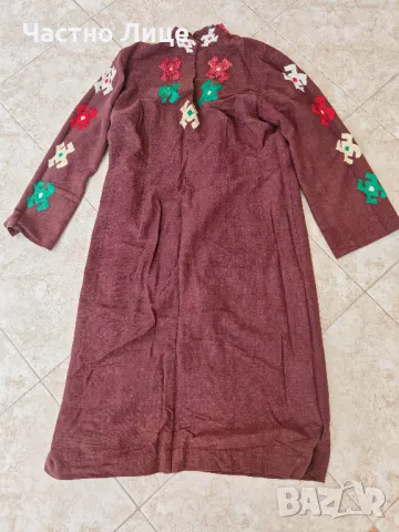 Старинна Дамска Рокля Носия Ръчна Изработка 1940те г