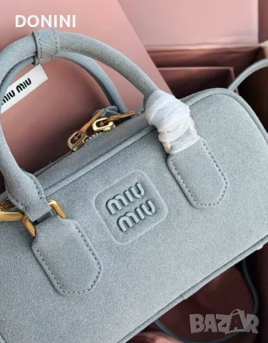 Miu Miu Belair Дамска чанта, кожа, снимка 7 - Чанти - 55998415