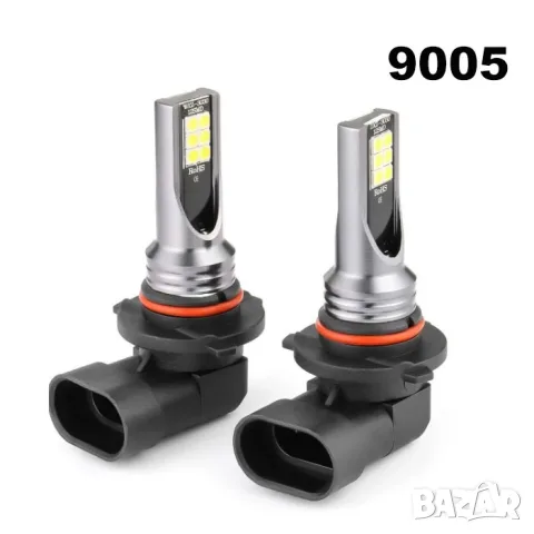 LED крушки 3200 9005 18W 6000K комплект 2 броя