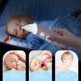 Бебешки аспиратор за нос bubbacare  ,акумулаторен, 3 силиконови смукателни дюзи, музика, снимка 4