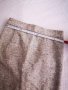 Бежева къса пола, S размер, снимка 6