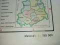 Карта с две лица "Deutsche Demokratische Republik"  1:750 000, снимка 7