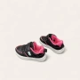 Детски кецове за момиче с равна подметка в черно и розово модел: 4035-1 black/rose, снимка 3