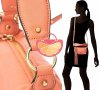 ПРОМО 🍊 GUESS 🍊 Малка кожена дамска чанта в розово златисто 20x14x9 см нова с етикети, снимка 1