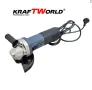 Ъглошлайф KraftWorld 125мм с Плавен Старт и Регулиране на Обороти, снимка 4