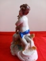 Capodimonte Стара Порцеланова Статуетка ХЕРУВИМИ 1900г, снимка 2