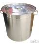 Казан с капак (неръждавейка) 55л, 78, 107 л, снимка 1