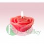 Ароматна свещ роза - плаваща 40гр., снимка 1 - Декорация за дома - 35256615