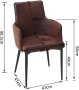 Висококачествени трапезни столове тип кресло МОДЕЛ 267, снимка 2