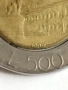 500 лири биметал 13 бр., снимка 1