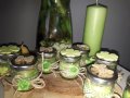 Свещички в бурканче с етерични масла, снимка 1 - Декорация за дома - 40134613
