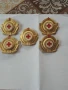 Соц.кокарда военен лекар., снимка 1