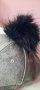 Нова дамска шапка с пухче , снимка 5