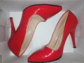 Червени лачени обувки , снимка 10