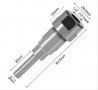 Адаптор-удължение за оберфреза  8 мм - 1/2",12 мм -1/2" , 8мм-12мм и 1/2"-12мм