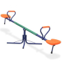 vidaXL Люлка везна въртяща се на 360-градуса, оранжеви седалки(SKU:91363