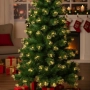 Коледна елха с вградени светлини - магията на Коледа - 150см, снимка 3