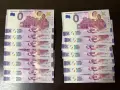 Комплект 0 евро банкноти с български мотиви UNC , снимка 3