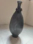 Дизайнерска сива ваза, снимка 1