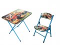 Сгъваема детска маса със столче с Момиче, Жираф или Кола, снимка 2