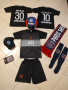 Черен ЕКип Мбапе + Топка + Калци + Шапка 99лв ПСЖ PSG Mbappe Детско, снимка 5