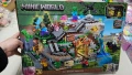Огромен Конструктор Minecraft World 1611 части с LED светлини LARGE MINE CAVE + ДОСТАВКА, снимка 1