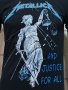 Нова мъжка тениска с дигитален печат на музикалната група METALLICA and justice for all с гръб, снимка 8