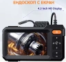 Индустриална ендоскопска камера /бороскоп/ с 4.3” екран 10 метра, снимка 1