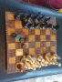 Шах в дървена кутия, има липси, снимка 1