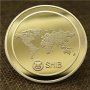 Shiba Inu coin / Шиба Ину монета ( SHIB ) - Gold, снимка 5