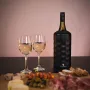 Охладител за вино Elevàre със запушалка | До 6-часово охлаждане | Двустенна неръждаема стомана,черен, снимка 4