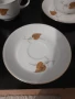 Стар  ретро български порцелан комплект за чай, снимка 5